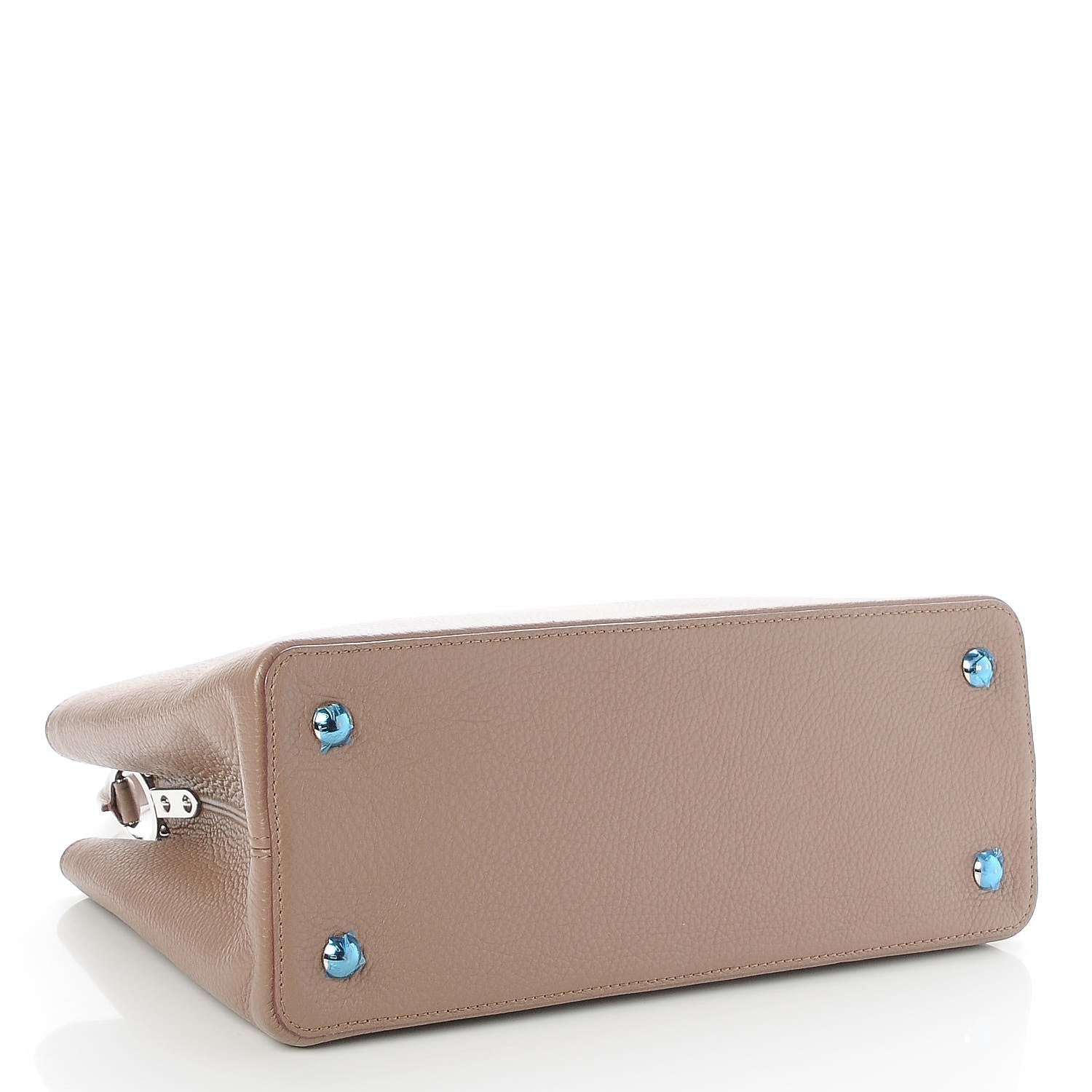 Louis Vuitton Taurillon Capucines MM Taupe 4 of 8
