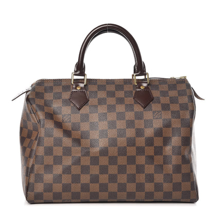 Louis Vuitton Damier Ebene Speedy 30 1 of 11