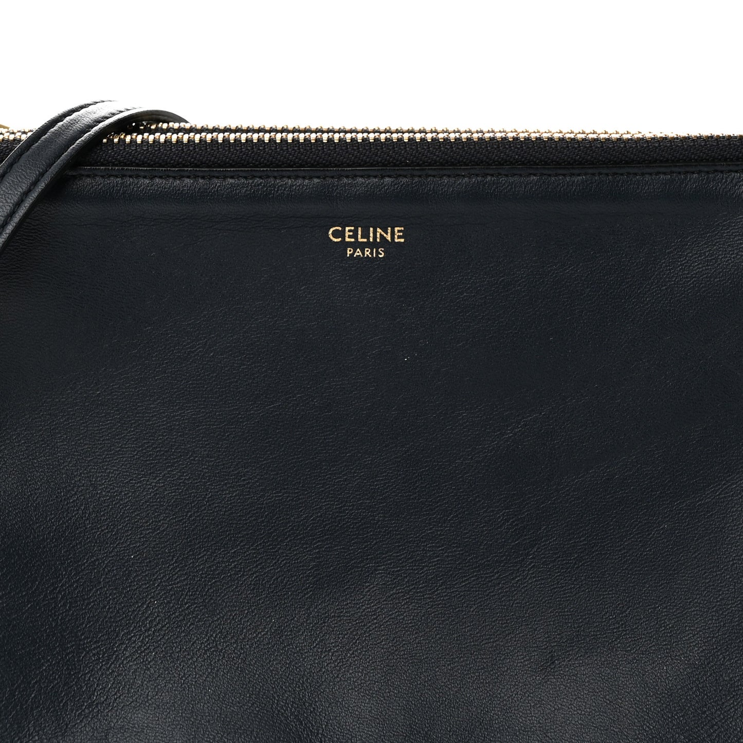 Lambskin Small Trio Crossbody Bag Black