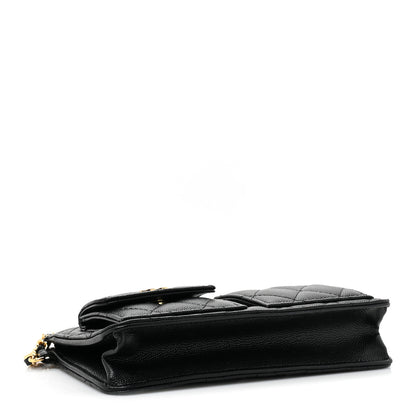 Chanel Caviar Quilted Polly Pocket Pouch Black 4 of 9