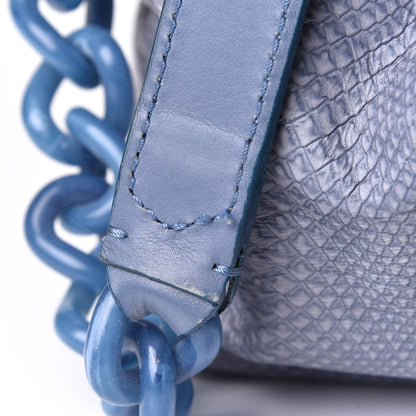 Marc Jacobs Calfskin Snake Print Stam Blue 16 of 22