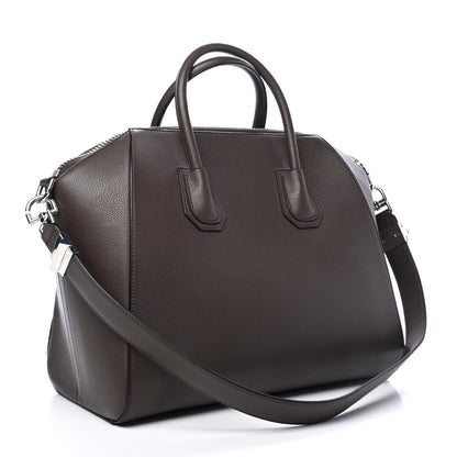 Givenchy Sugar Goatskin Medium Antigona Heather Grey 2 of 5