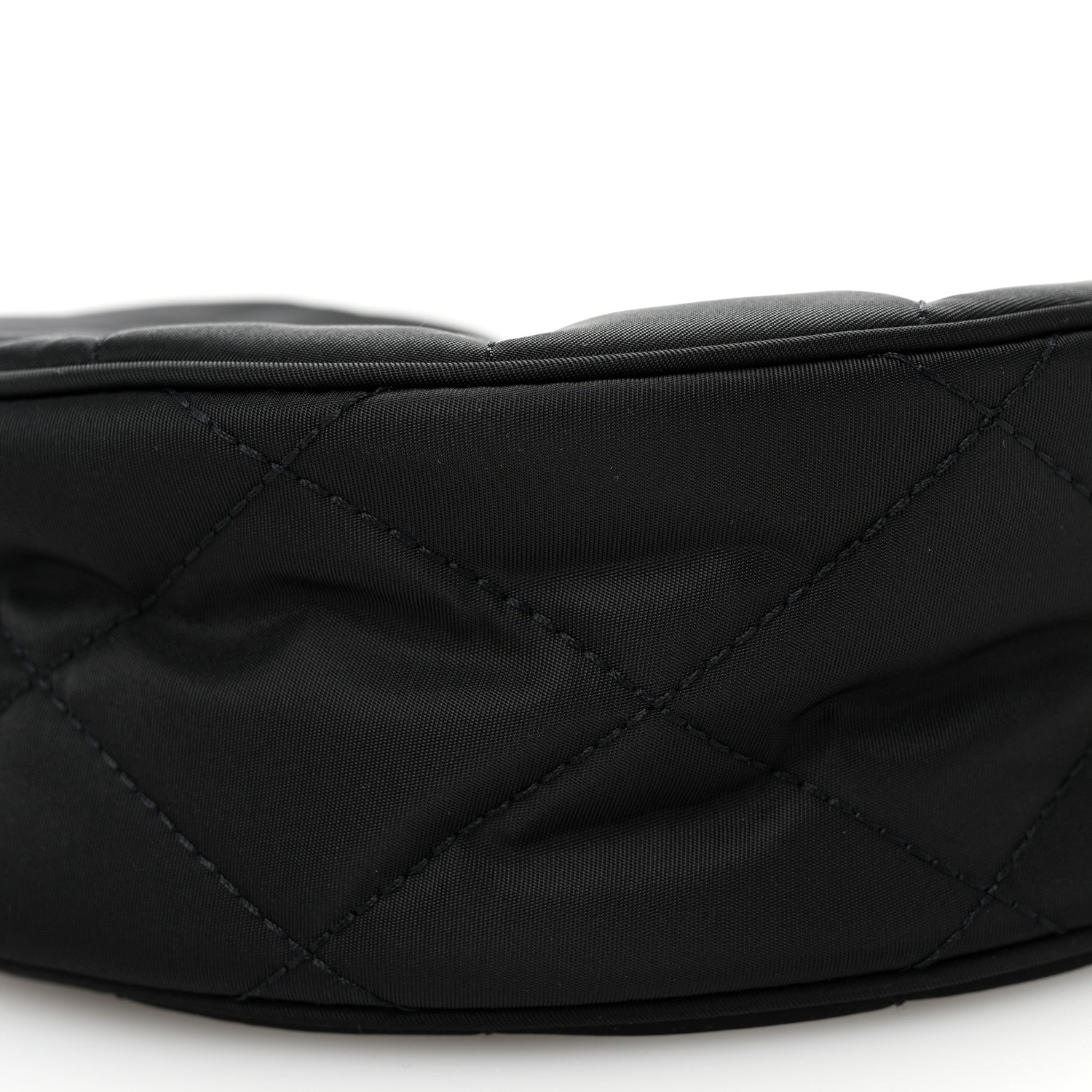 Burberry Nylon Horseshoe Crossbody Bag Black 9 of 10
