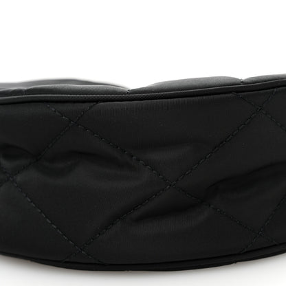 Burberry Nylon Horseshoe Crossbody Bag Black 9 of 10