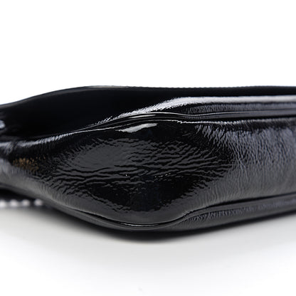Gucci Patent Medium Soho Flap Crossbody Black 7 of 9