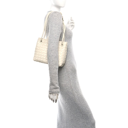 Bottega Veneta Nappa Intrecciato Small Andiamo Shoulder Bag Sea Salt 2 of 10