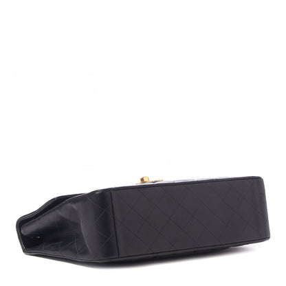 Chanel Lambskin Quilted XL Jumbo Single Flap Black 4 of 10