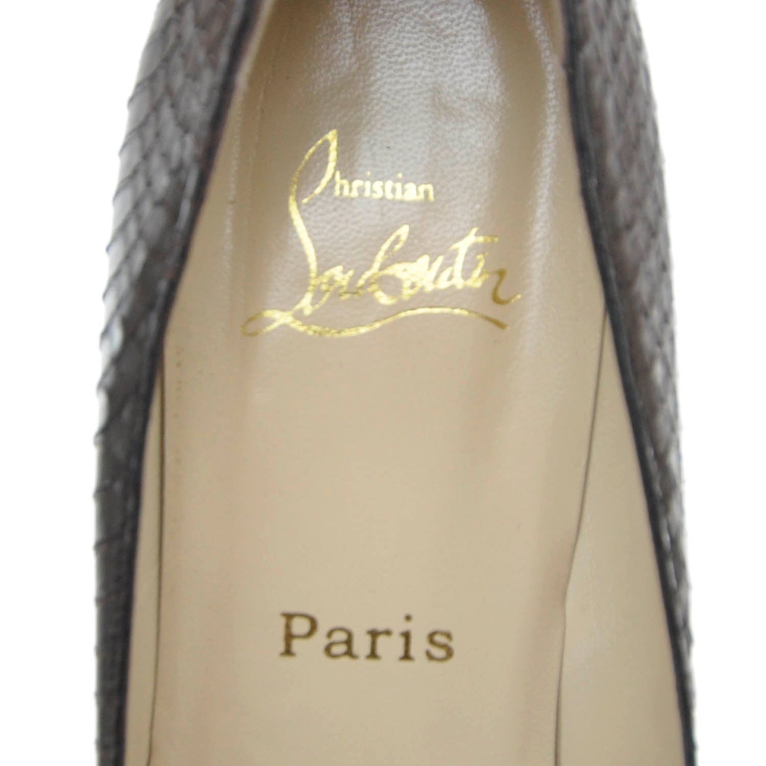 Christian Louboutin Watersnake Altadama 140 Pumps 40.5 5 of 6