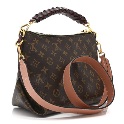Louis Vuitton Monogram Beaubourg Hobo Mini Bordeaux Red Peach Safran Blue Jean Blue 3 of 9