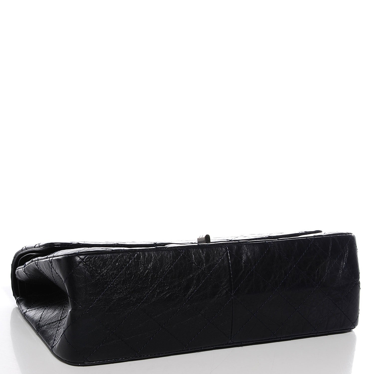 Chanel Aged Calfskin Quilted 2.55 Reissue 227 Flap Dark Navy 4 of 9