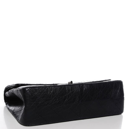 Chanel Aged Calfskin Quilted 2.55 Reissue 227 Flap Dark Navy 4 of 9
