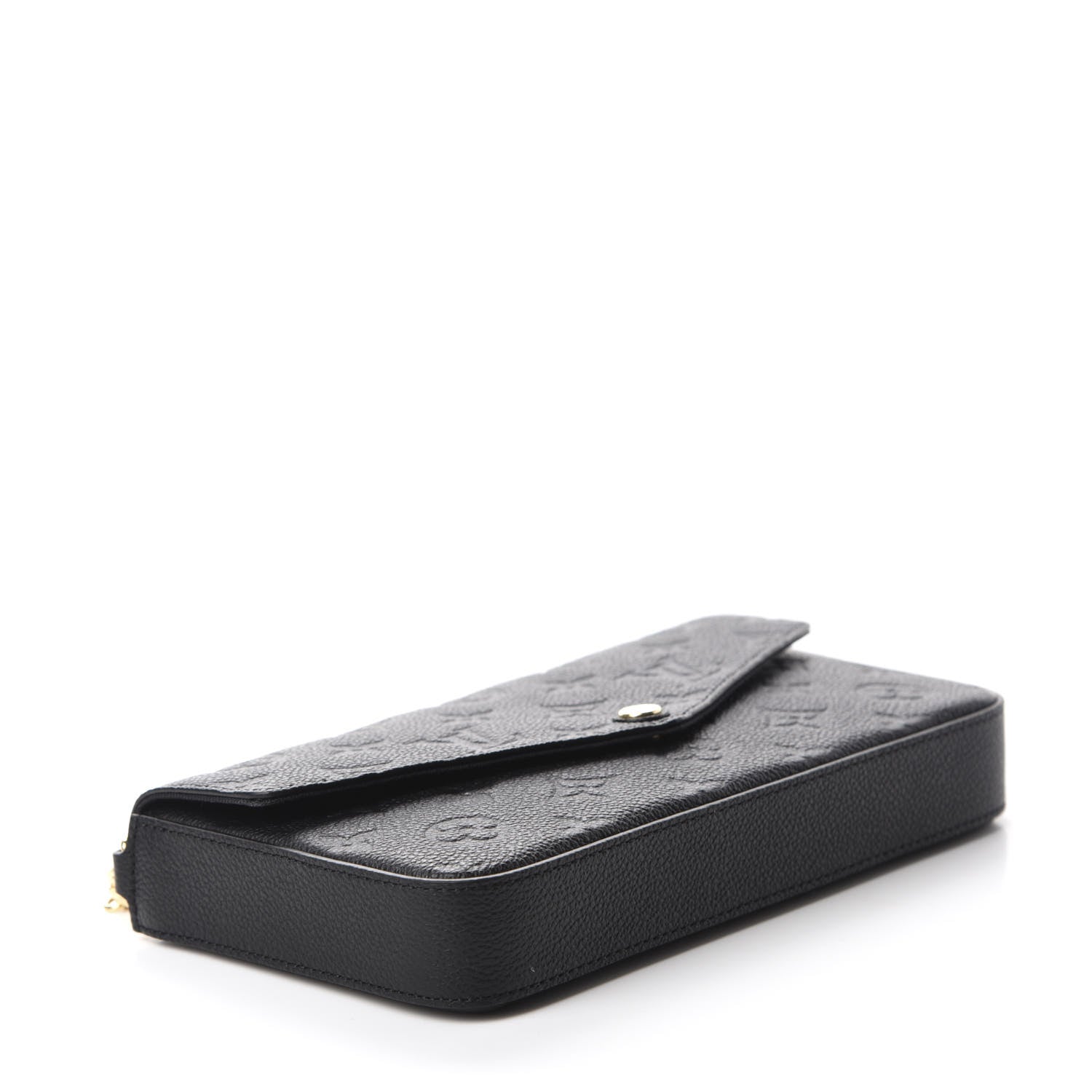 Louis Vuitton Empreinte Pochette Felicie Chain Wallet Black 4 of 11