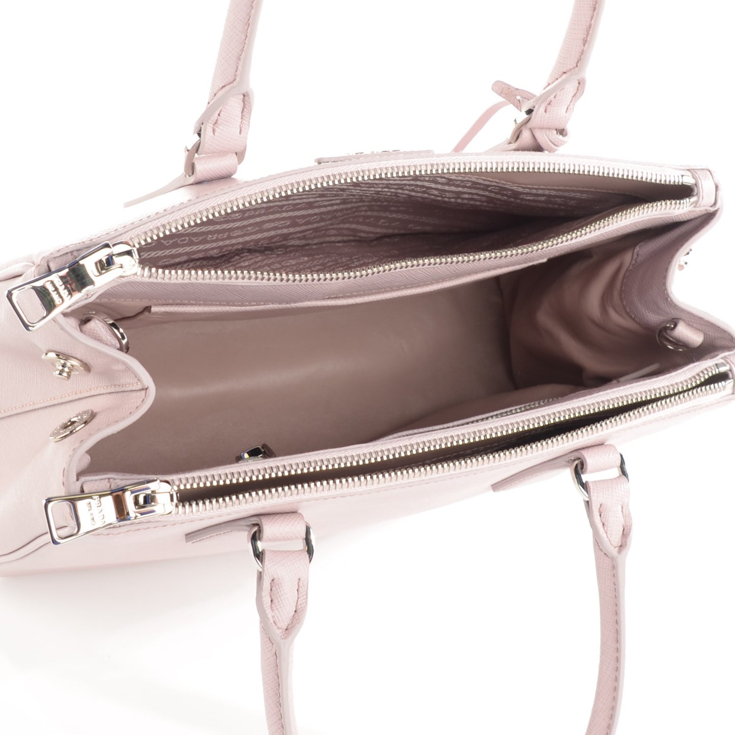 Saffiano Small Galleria Double Zip Tote Mughetto