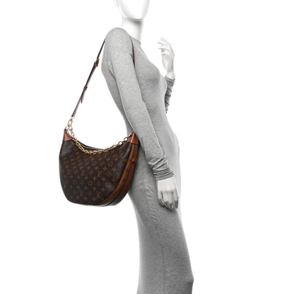 Louis Vuitton Reverse Monogram Loop Hobo 2 of 11