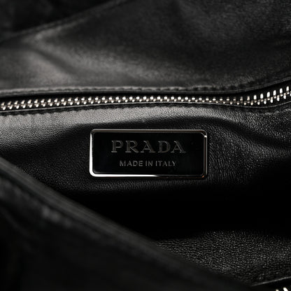 Prada Nappa Antique Tote Black 6 of 10