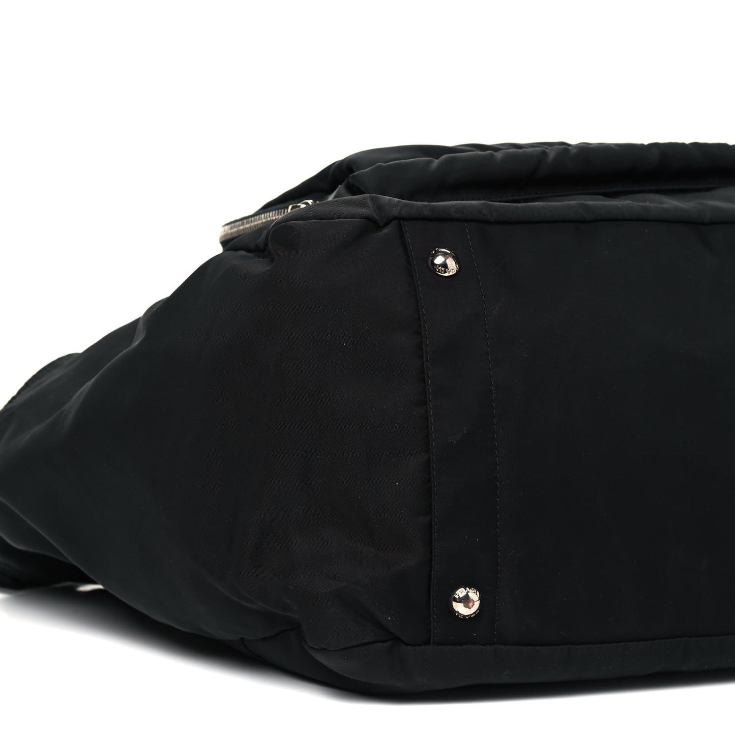 Nylon Vela Baby Bag Black