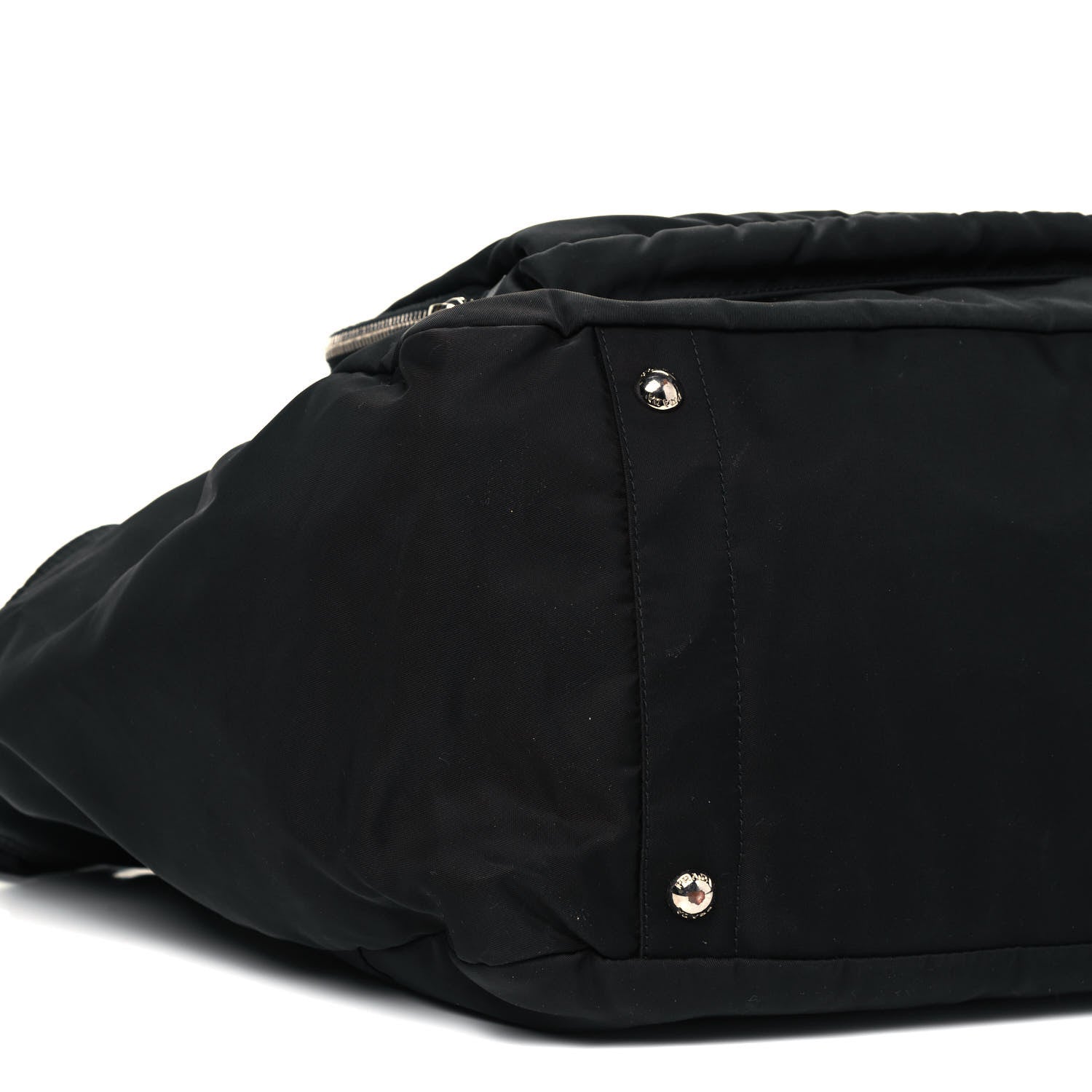 Prada Nylon Vela Baby Bag Black 7 of 8