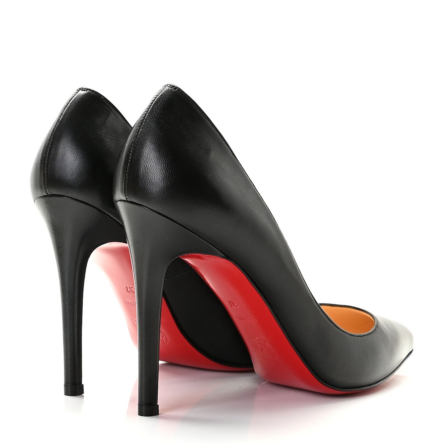 Shiny Nappa Pigalle 100 Pumps 37 Black