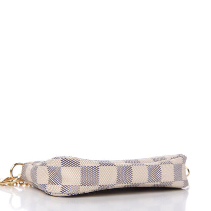 Louis Vuitton Damier Azur Mini Pochette Accessories 4 of 10