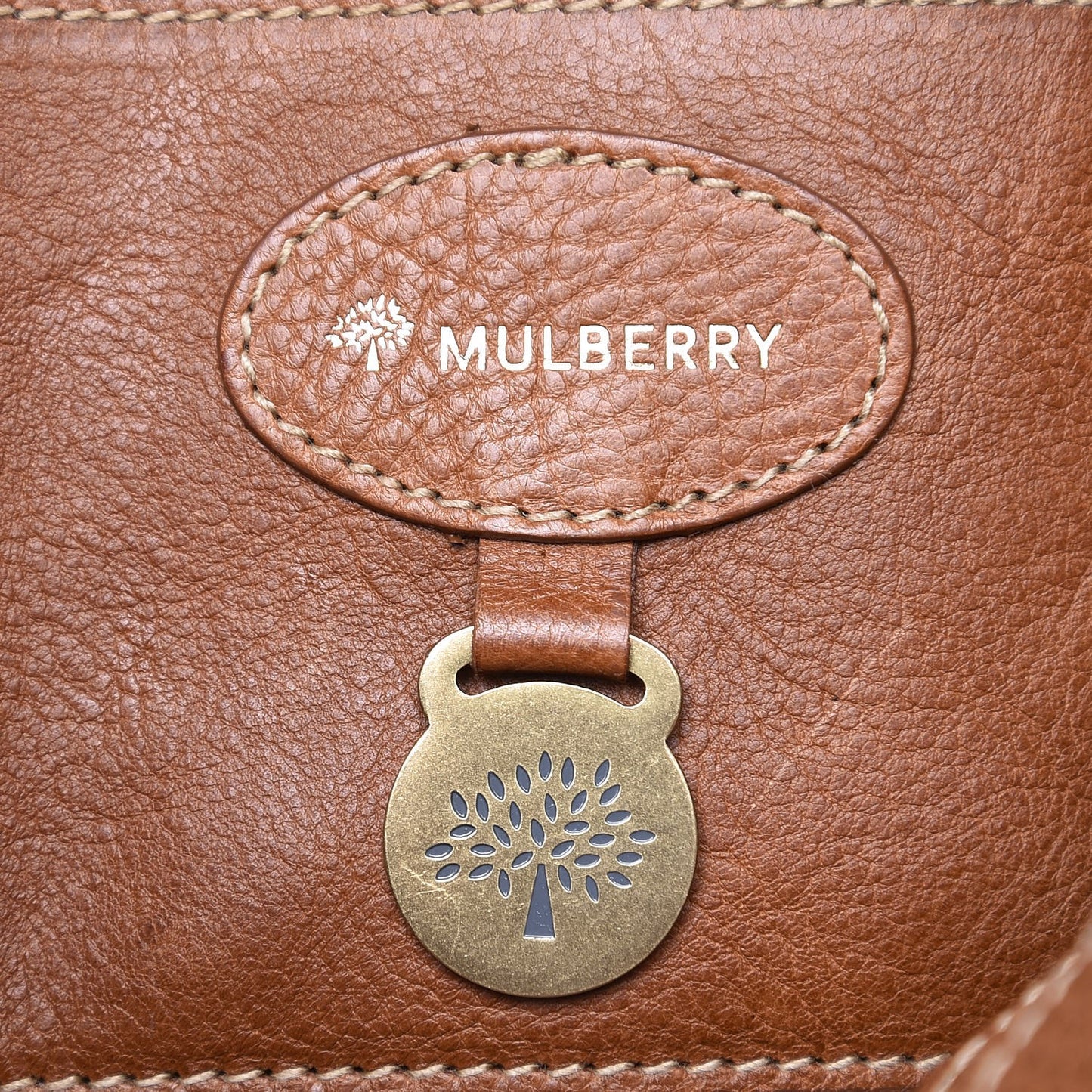 Natural Leather Bayswater Oak