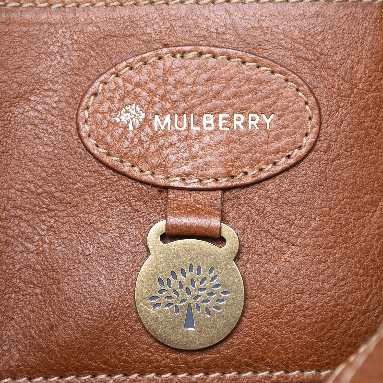 Mulberry Natural Leather Bayswater Oak 6 of 10