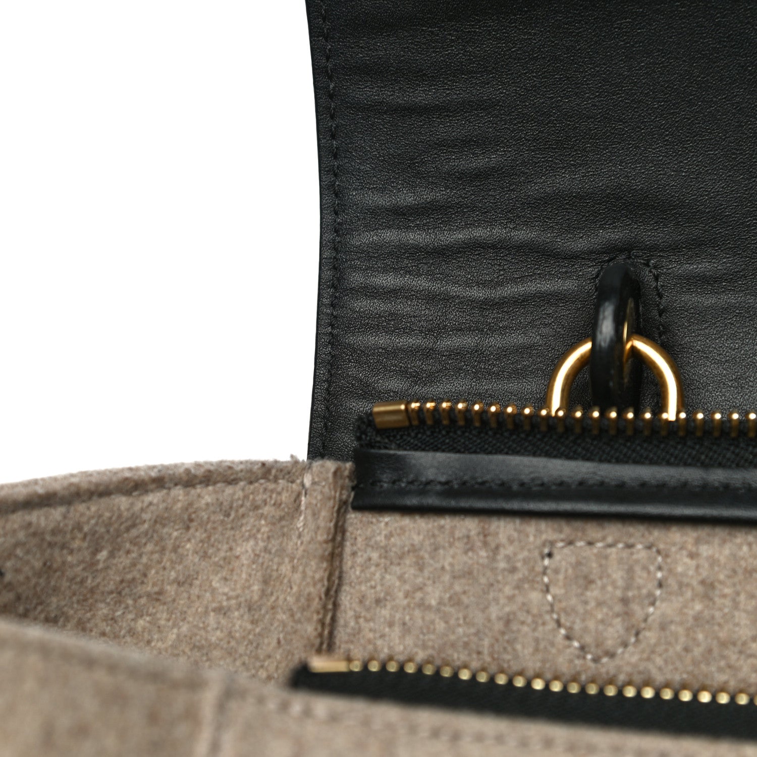 Celine Felt Smooth Calfskin Mini Belt Bag Beige 31 of 31