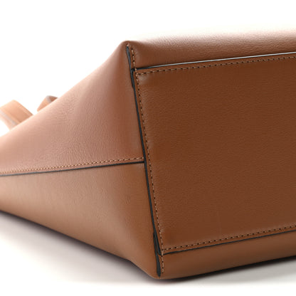 Loewe Smooth Calfskin Small Anagram Tote Tan Ecru 9 of 10