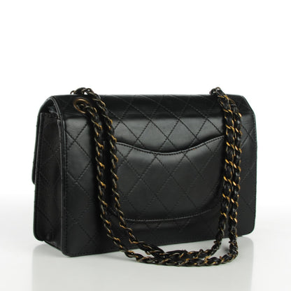Chanel Lambskin Quilted Medium Single Flap Black 3 of 9