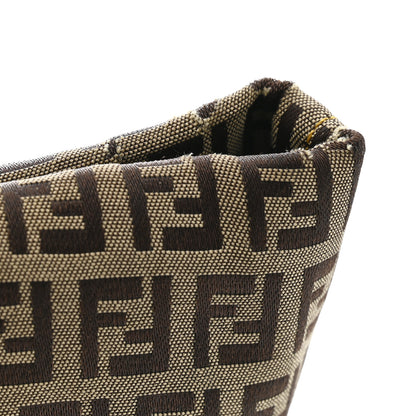Fendi Zucchino Charm Large Shopper Tote Yellow 16 of 18