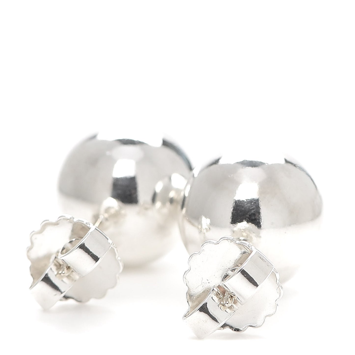 Sterling Silver 14mm HardWear Ball Earrings
