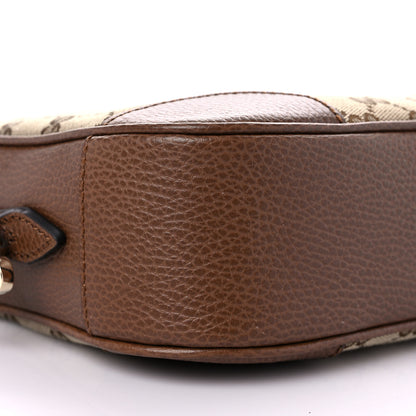 Gucci Monogram Mini Bree Messenger Bag Beige Tabacco 9 of 10