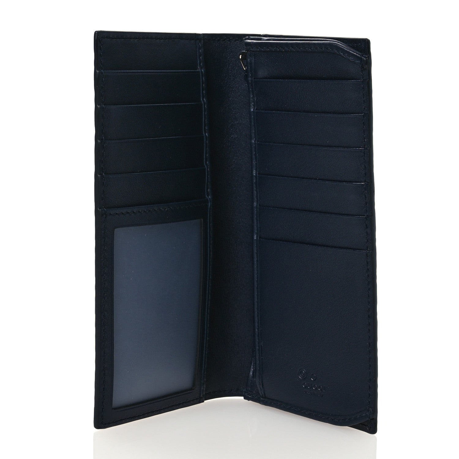 Gucci Microguccissima Bi-Fold Organizer Wallet Blue 5 of 8