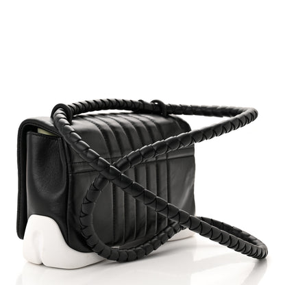 Burberry Lambskin Quilted Small Lola Hoof Bag Black 3 of 10