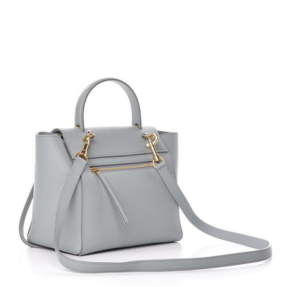 Celine Grained Calfskin Micro Belt Bag Cloud 4 of 10