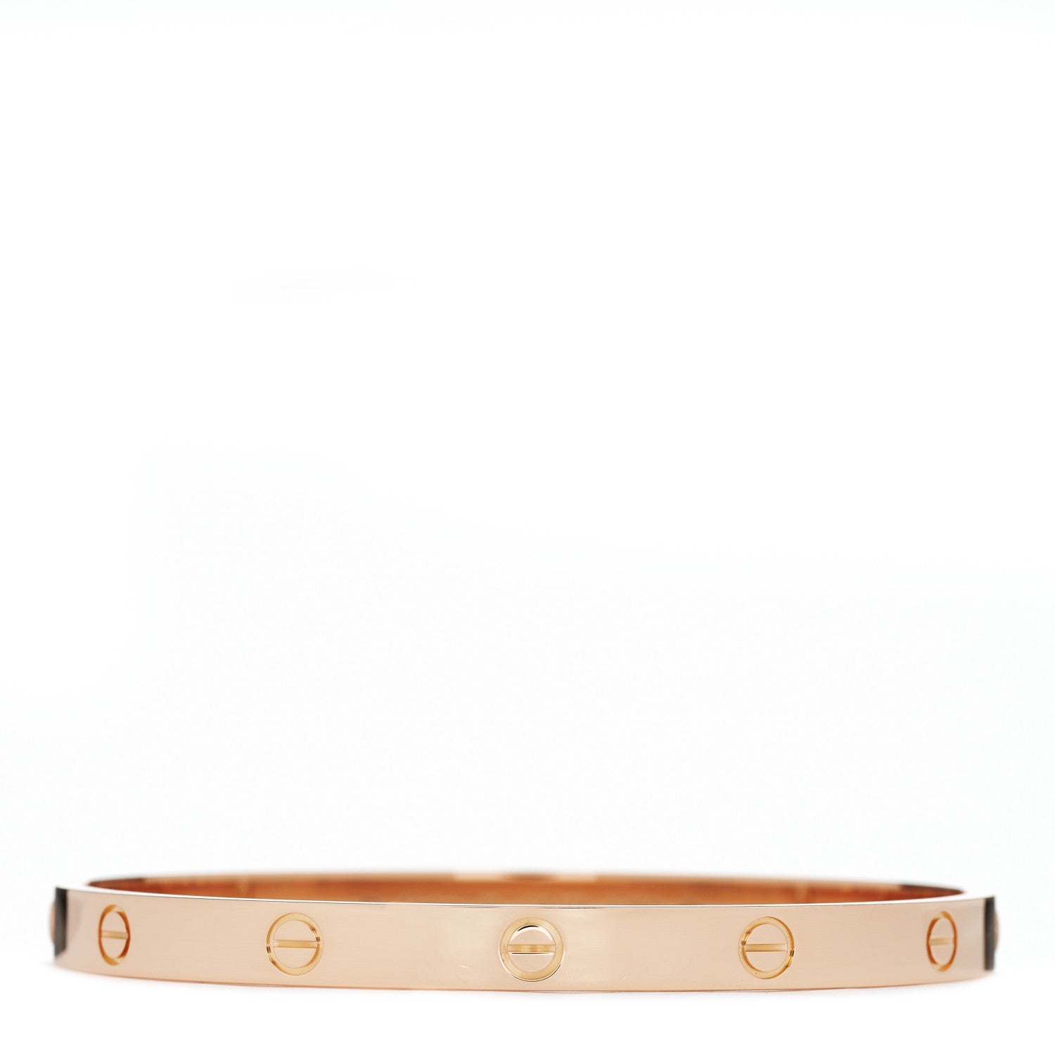 Cartier 18K Pink Gold LOVE Bracelet 20 1 of 4