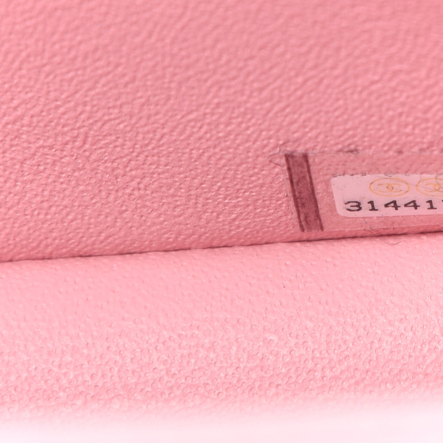 Lambskin Quilted Mini Rectangular Flap Pink