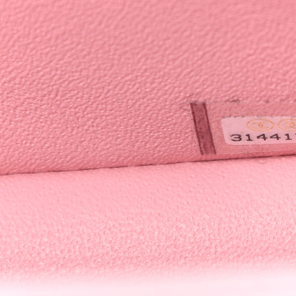 Chanel Lambskin Quilted Mini Rectangular Flap Pink 9 of 11
