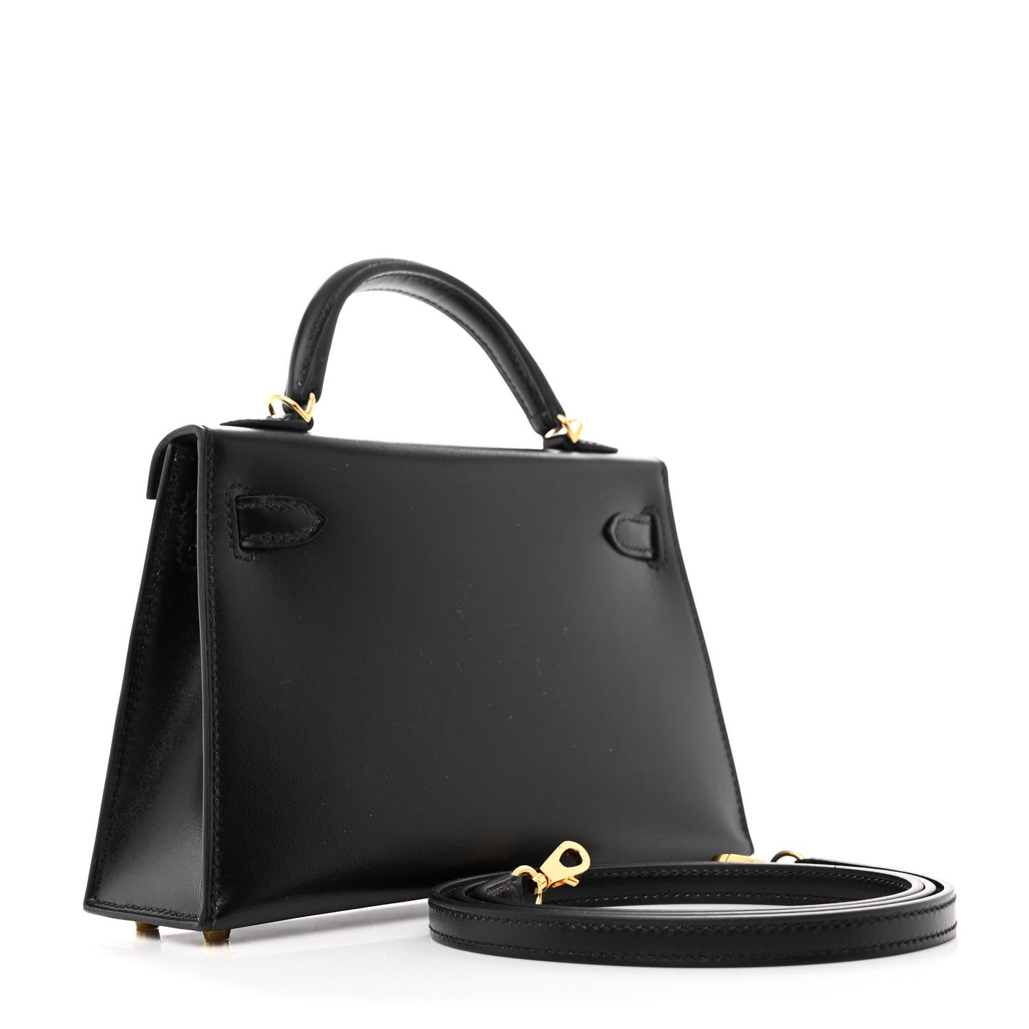 Hermes Box Mini Kelly Sellier 20 Black 3 of 11