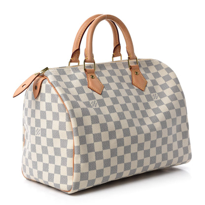Louis Vuitton Damier Azur Speedy 30 3 of 11