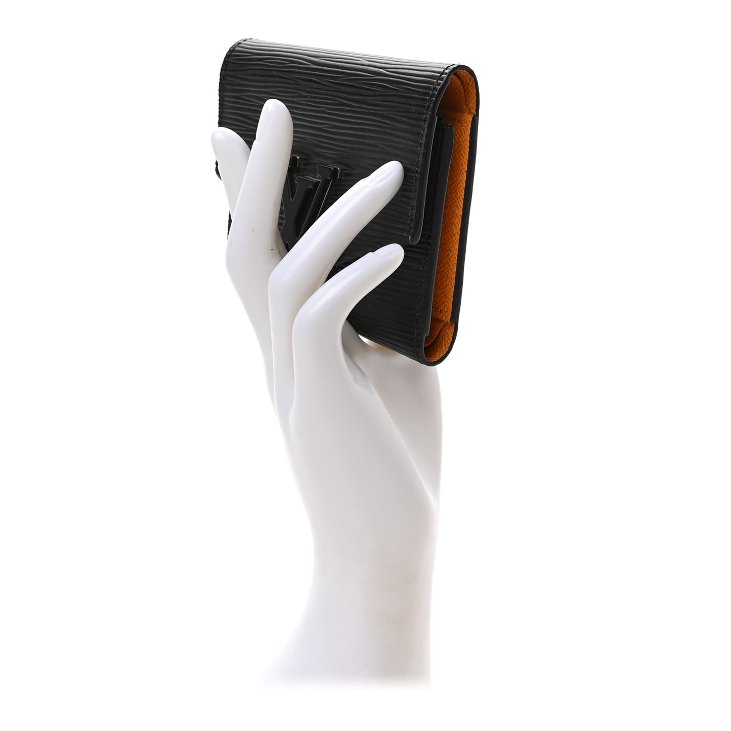 Epi Grenelle Compact Wallet Black