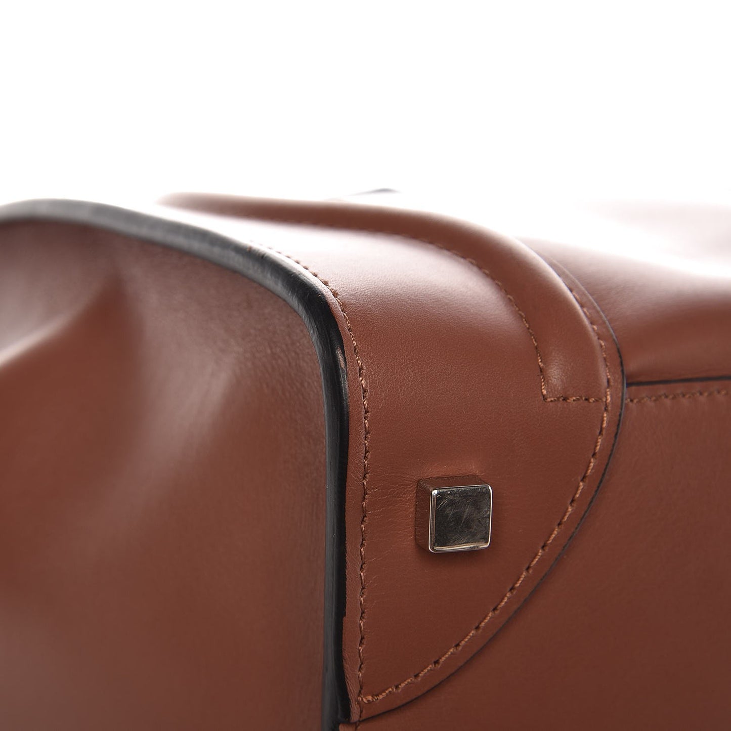 Smooth Calfskin Mini Luggage Sienna