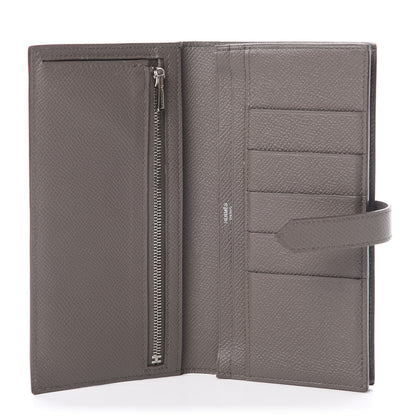 Hermes Epsom Bearn Gusset Wallet Etain 5 of 10