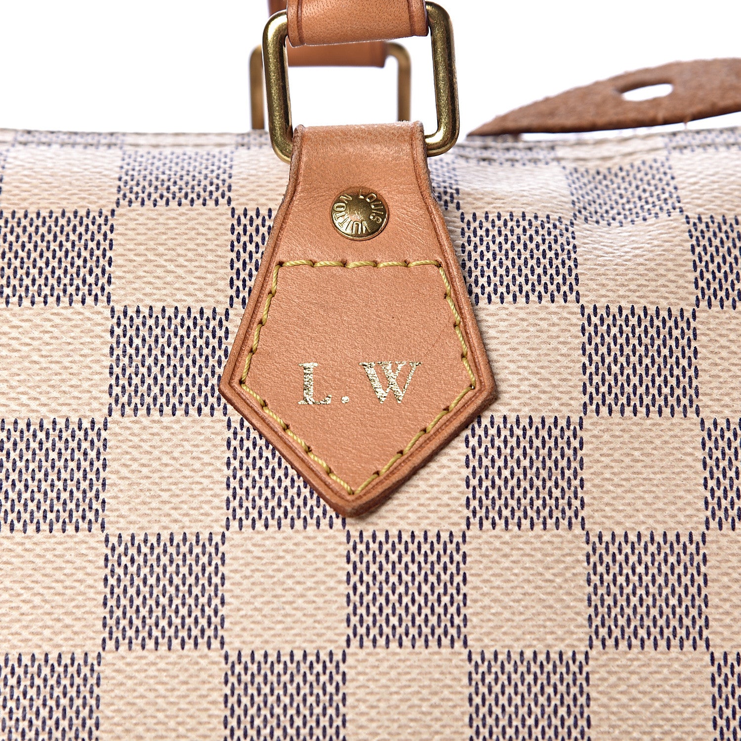 Louis Vuitton Damier Azur Speedy 35 10 of 13