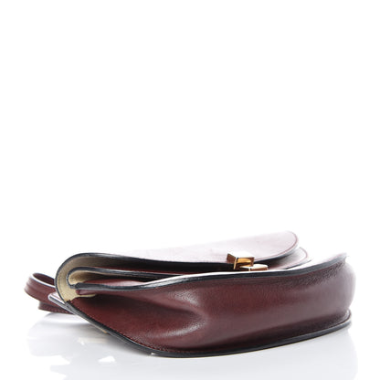 Chloe Calfskin Mini Georgia Crossbody Bag Bordeaux 4 of 13