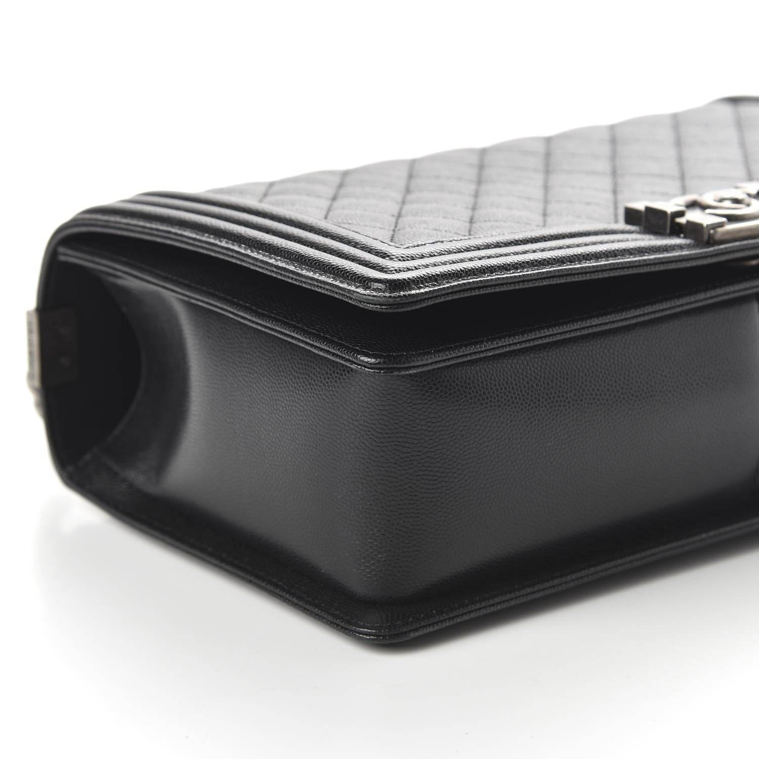 Chanel Caviar Quilted New Medium Boy Flap Black 5 of 9