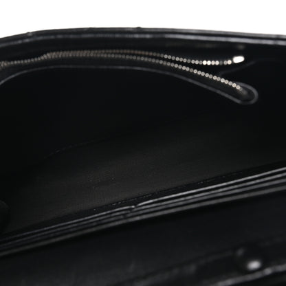 Gucci Nappa Matelasse Monochrome GG Marmont Wallet On Chain Black 4 of 11