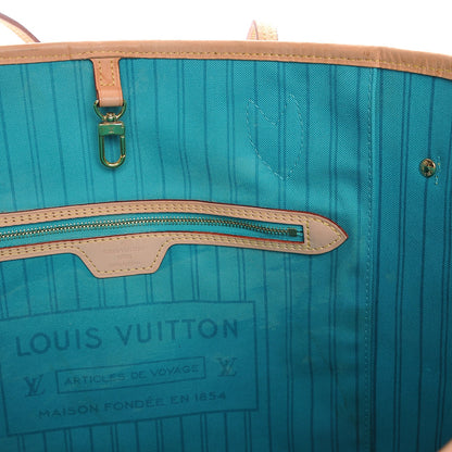 Louis Vuitton Monogram V Neverfull MM Turquoise 8 of 11