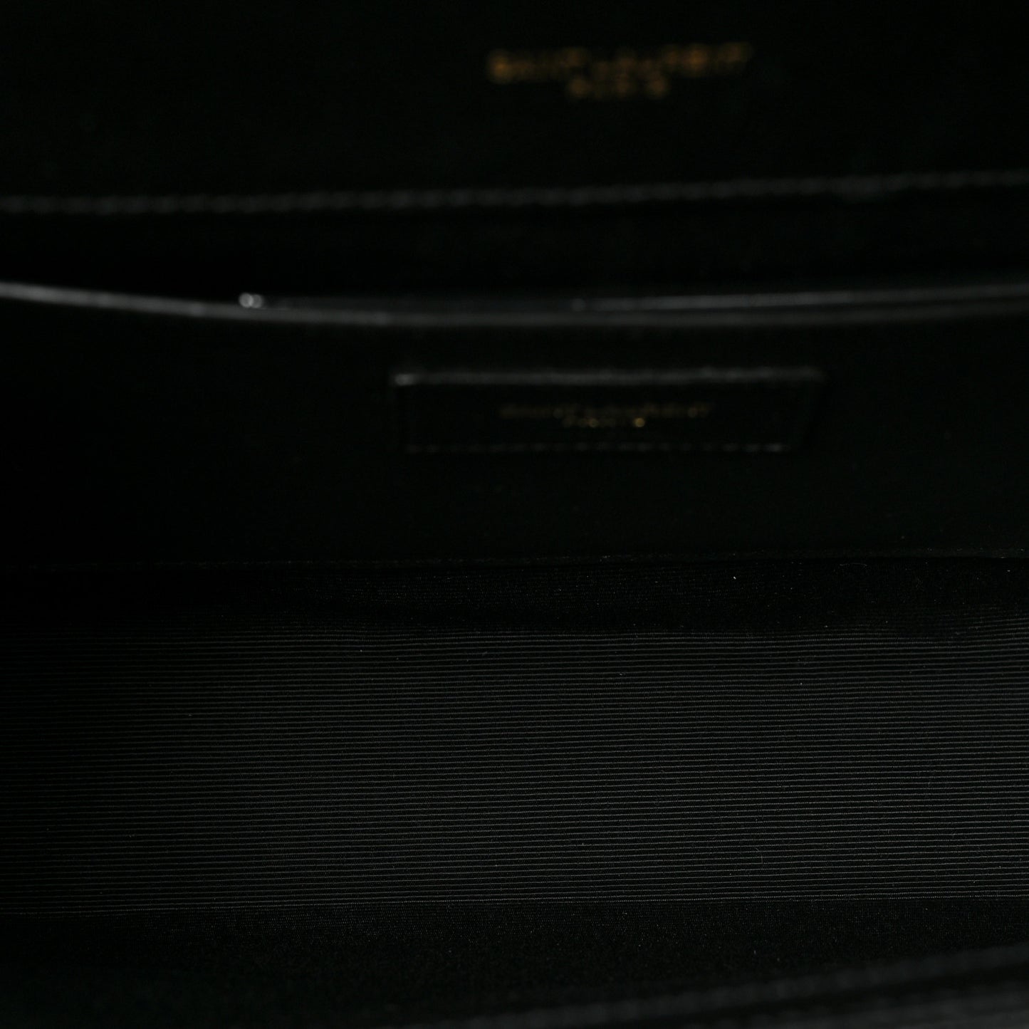 Grain De Poudre Textured Mixed Matelasse Triquilt Medium Monogram Satchel Black