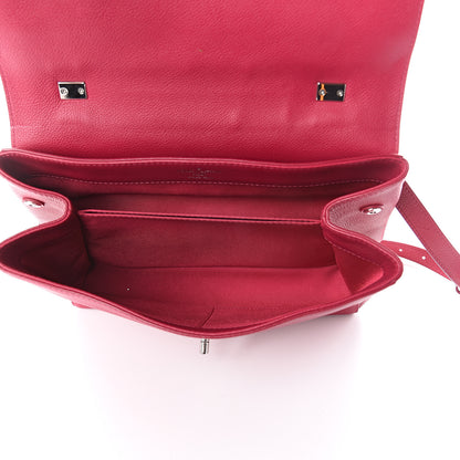 Louis Vuitton Calfskin Lockme II Top Handle Dahlia 4 of 8