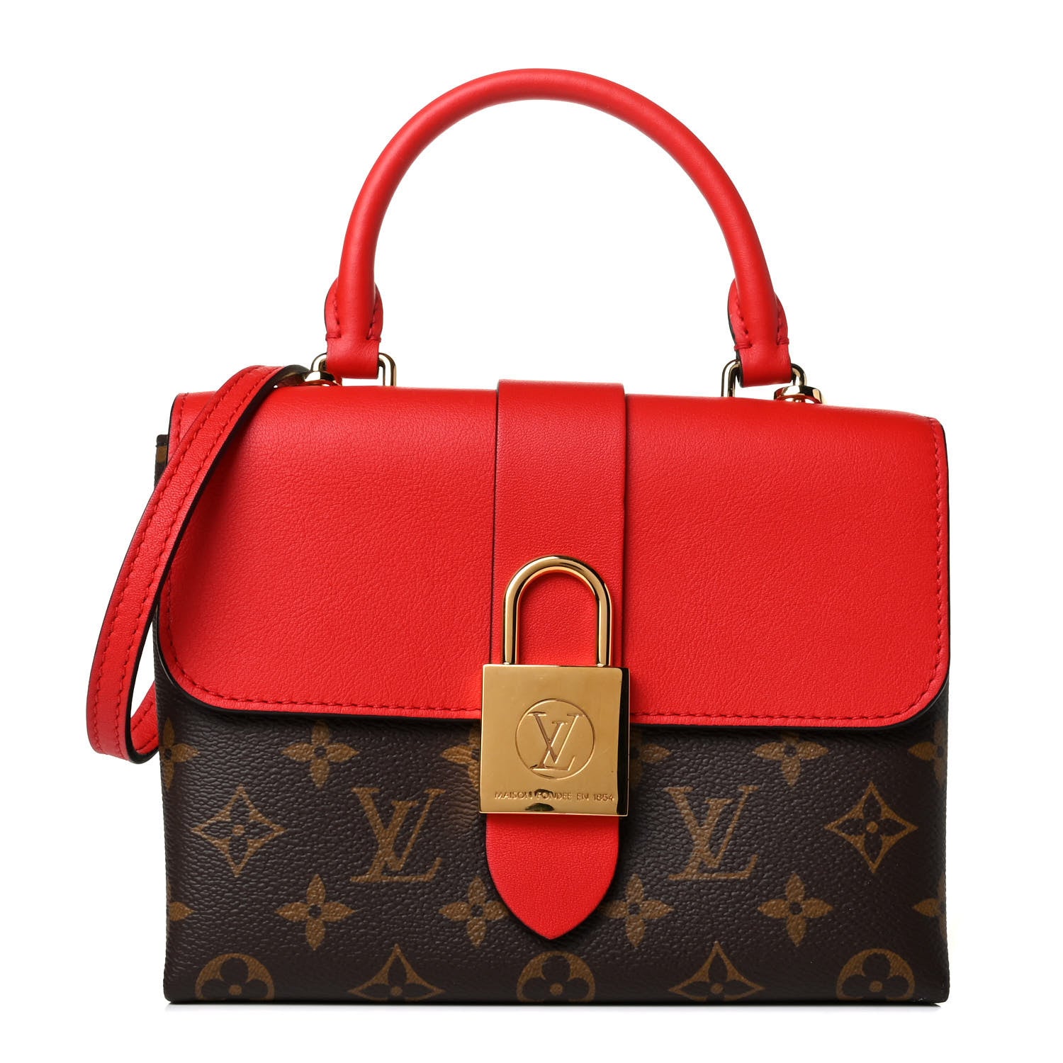 Louis Vuitton Monogram Locky BB Coquelicot 1 of 6